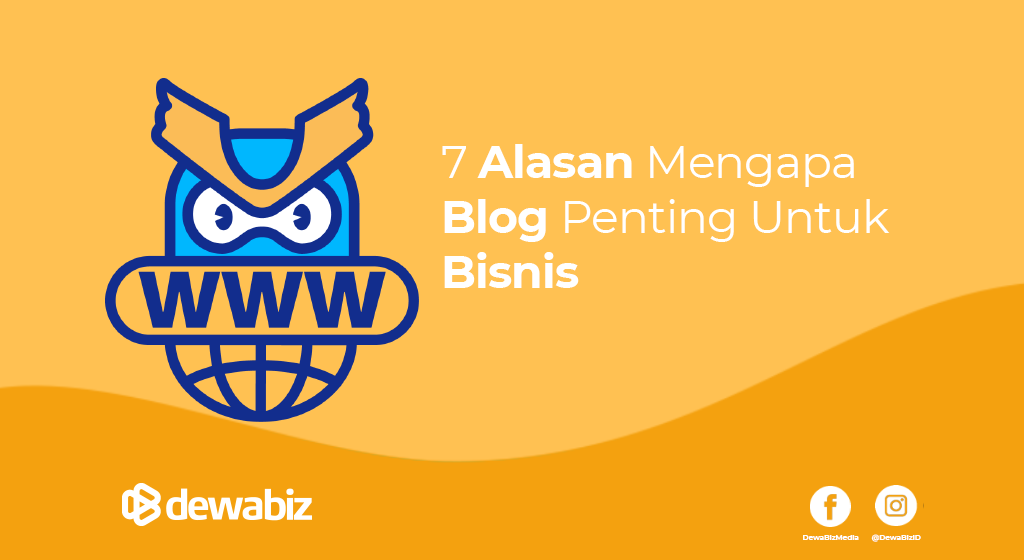 7 Alasan Blog Penting