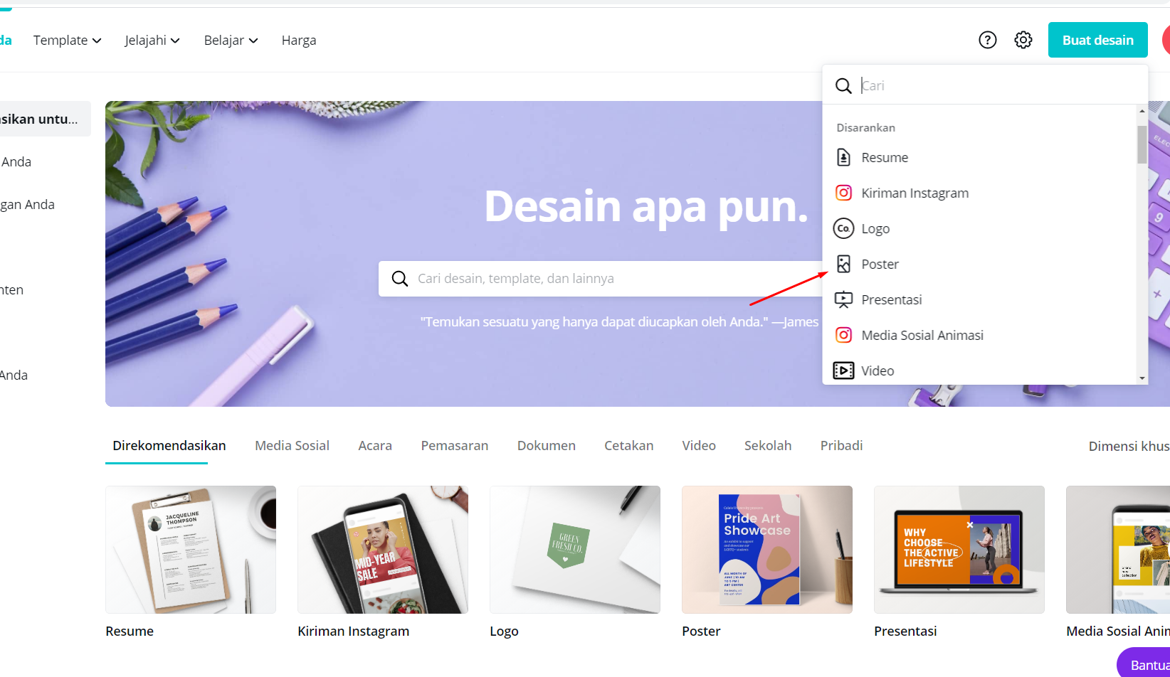 Panduan Membuat Poster Dengan Canva