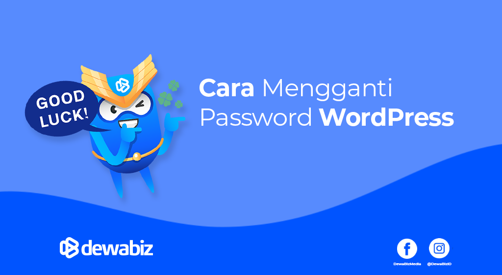 Cara Mengganti Password WordPress di DewaBiz