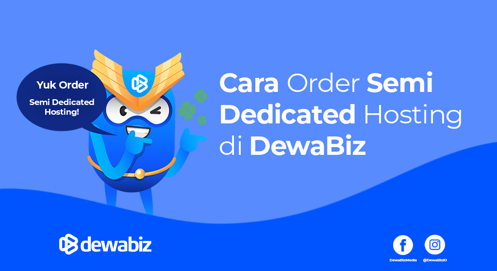 Cara Order Semi Dedicated Hosting di DewaBiz
