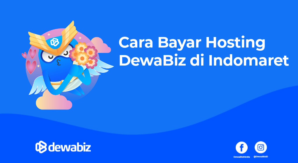 Cara Bayar Hosting DewaBiz di Indomaret