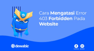 Cara Mengatasi Error 403 Forbidden Pada Website