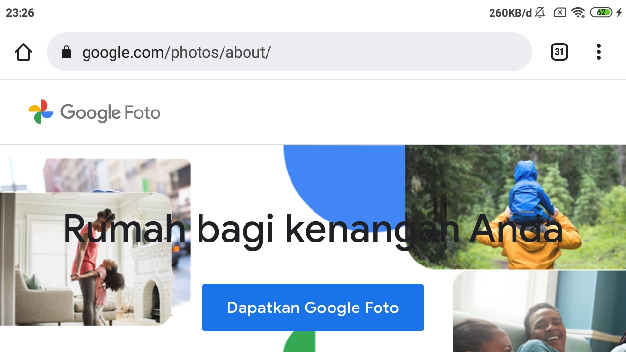Upload image Google
