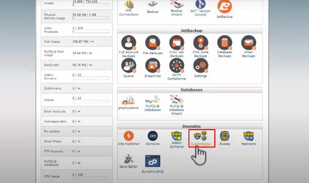 Cara Membuat Subdomain di WordPress