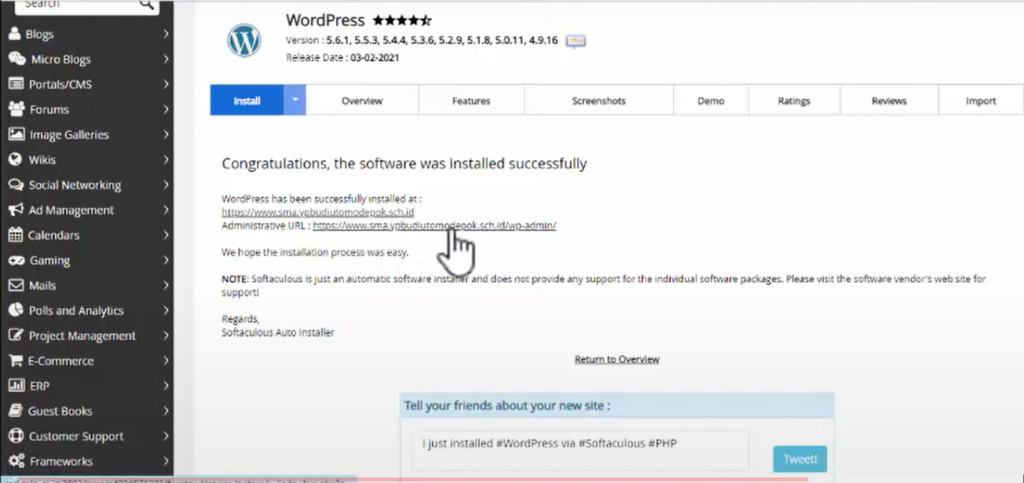 Cara Membuat Subdomain di WordPress