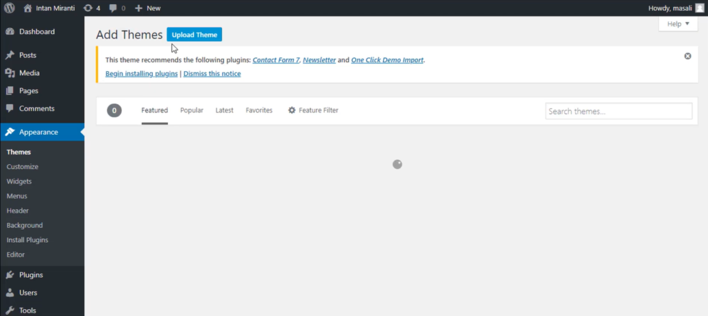 Cara Mengganti Tema WordPress