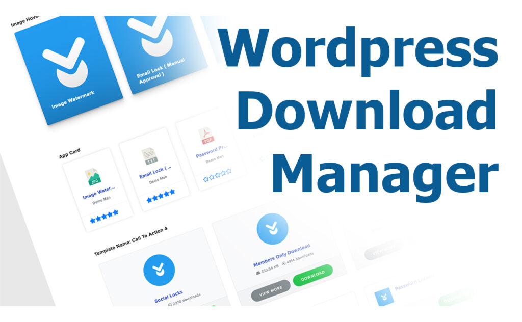 plugin download manager WordPress